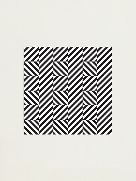 "Parallel black and white diagonal lines, op art pattern" Photographic Print by kallyfactory | Redbubble Line Pic, Line Images, Diagonal Lines, Pattern Black And White, Line Sketch, Diagonal Line, Composition Design, Gcse Art, Personality Type