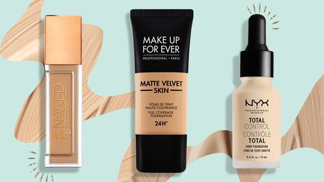 Best Matte Foundation Dry Skin Types Will Want to Buy Again and Again | StyleCaster Foundation Dry Skin, Best Matte Foundation, Best Full Coverage Foundation, Foundation For Sensitive Skin, Sensitive Skin Makeup, Foundation For Dry Skin, Velvet Skin, Moisturizing Foundation, Best Natural Makeup