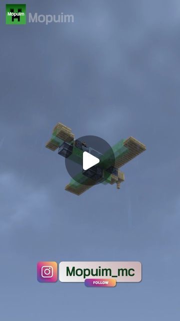 Mopuim on Instagram: "A working plane in Minecraft
Follow @Mopuim_mc
Full Video 🎬
[ YouTube ] https://youtube.com/c/Mopuim
 ===========Game info===========
 ⚒ Minecraft Java Edition 1.20.4
 ⚒ Shader : ComplementaryShaders_v4.6
 ⚒ Resource Pack : 
===============================

#reels #minecraft #viral" Plane Minecraft, Minecraft Java Edition, Minecraft Java, Game Info, Video Youtube, Java, Instagram A, Minecraft, On Instagram