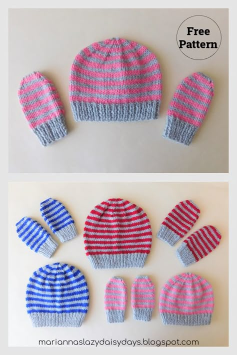 Knitting Pattern For Baby Hat, Knitted Baby Mittens Patterns Free, Toddler Mittens Knitting Pattern Free, Knit Baby Hats Pattern Free Newborns, Free Baby Hat Knitting Patterns, 2 Needle Mittens Free Pattern, Premature Baby Knitting Patterns Free, Baby Mittens Knitting Pattern Free, Baby Beanie Knitting Pattern