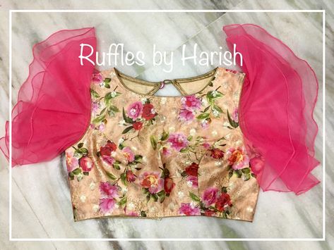 Ruffles blouse Ruffles Blouse, Ruffles, Floral Tops, Ruffle Blouse, Floral, Women's Top