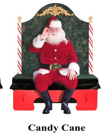 Couch for Claus Designed and hand crafted by Tampa Santa Jim Williams Diy Santa Chair For Pictures, Santa Chair Diy, Santa Chairs, Santa Chair, Santa Sessions, Eagle Project, Santa Experience, Painted Santa, Christmas Chair