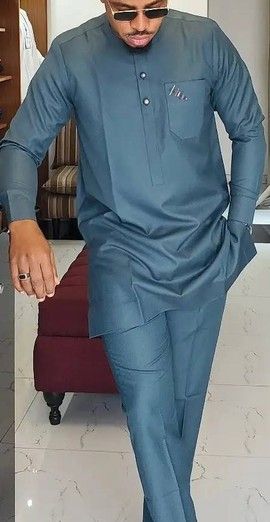 Green Senator Wears For Men Latest, Latest African Wear For Men, Senator Styles, African Men Clothing, African Wear For Men, Men Kaftan, African Suit, Nigerian Men Fashion, African Wear Styles For Men