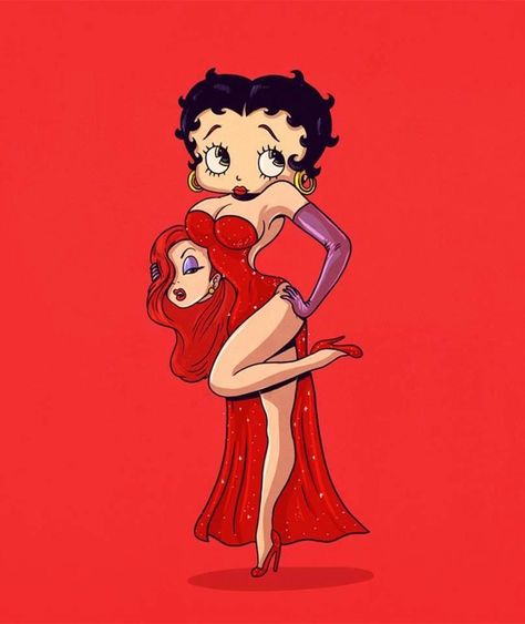 Alex Solis, Disney 90s, Mystic Messenger Memes, Rabbit Drawing, Betty Boop Cartoon, Betty Boop Art, Betty Boop Pictures, Jessica Rabbit, Cultura Pop