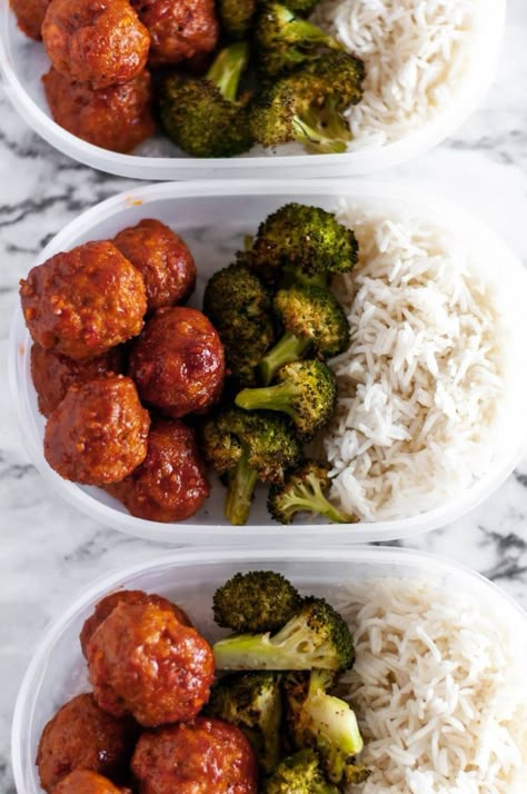 Meatball Meal Prep, Healthy Lunch Meal Prep, Easy Healthy Meal Prep, Prepped Lunches, Delicious Lunch, Lunch Recipes Healthy, Lunch Meal Prep, Yummy Lunches, Whole Foods Market