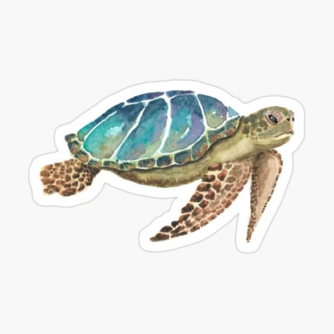 Bible Journal Stickers, Turtle Sticker, Sticker Design Inspiration, Kindle Stickers, Cute Laptop Stickers, Computer Sticker, Stickers Cool, Journal Sticker, Stickers Aesthetic