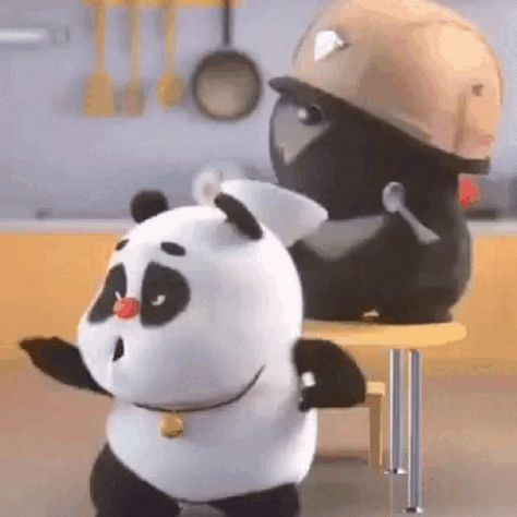 Wallpaper Gif For Pc, Cute Panda Gif, Cute Wallpaper Gif, Panda Gif, Animiertes Gif, Gif Animated, Gallery Wallpaper, Cute Wallpaper, Art Gallery Wallpaper