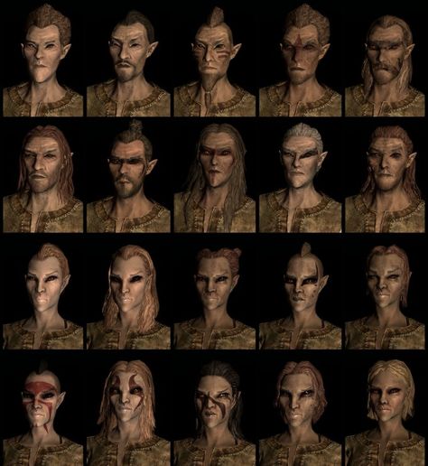 Wood Elf Or Bosmer Race And Their Names In Skyrim The Elder Scrolls V Skyrim Dark Elf, Skyrim Wood Elf, Skyrim Bosmer, Wood Elf Names, Dark Elf Names, Skyrim Races, Elf Hairstyles, Warhammer Wood Elves, Elven Hairstyles