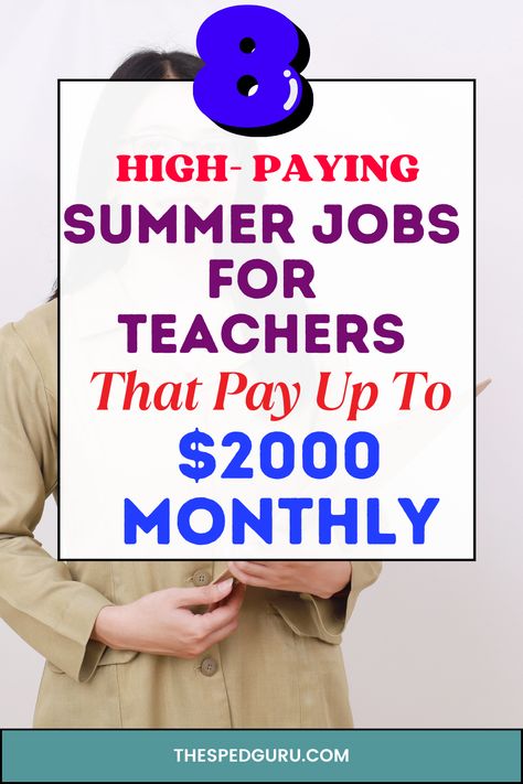 Top Summer Jobs for Teachers Summer Jobs For Teachers, Seductive Makeup, Summer Job, Lifestyle Board, Jobs For Teachers, Summer Jobs, Beauty Tips For Hair, Entrepreneur Tips, The Best Summer