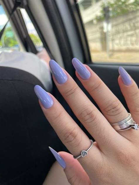 Nails Roxo, Nail Ideas Lavender, Nail Paint Shades, Lavender Nails, Work Nails, Girls Nails, Dream Nails, Pretty Acrylic Nails, Purple Nails