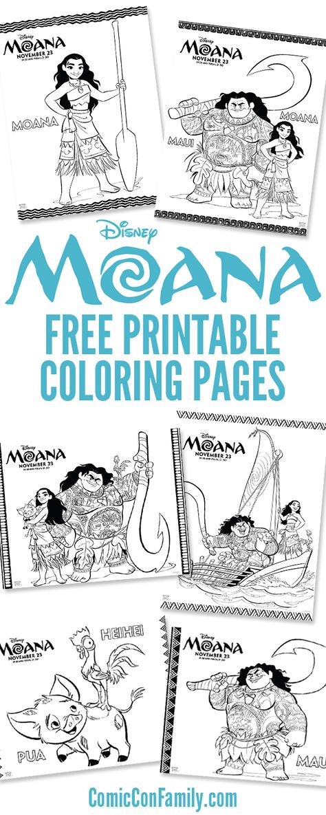 Moana Coloring Sheets, Moana Printables, Moana Coloring, 4de Verjaardag, Moana Movie, Festa Moana Baby, Moana Coloring Pages, Space Coloring Pages, Printable Coloring Pages For Kids