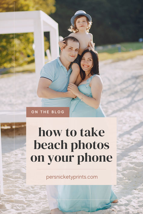 Here are our best tips for the next time your take photos at the beach! How To Take Beach Photos With Iphone, Diy Beach Pictures, Diy Family Beach Pictures, Mobile Photography Tips, Beach Picture Outfits, Sunset Beach Pictures, Orlando Trip, Diy Beach, Orlando Travel