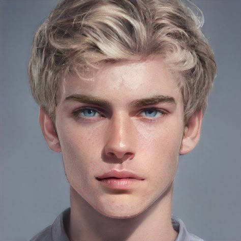 Harry Potter Fanfic, Harry Potter Face, Blonde Kids, Twilight Quotes, Character Prompts, Manga Hair, Hogwarts Aesthetic, Digital Portrait Art, Blonde Boys