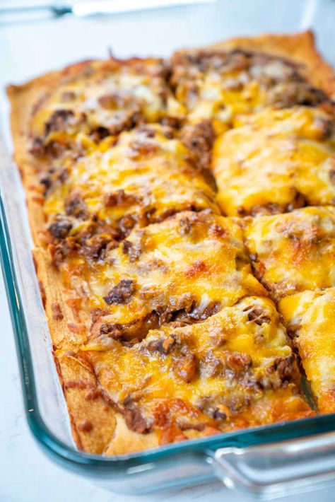 Taco Crescent Rolls, Crescent Dough Sheet Recipes, Mexican Taco Casserole, Crescent Roll Taco, Crescent Roll Taco Bake, Crescent Roll Casserole, Crescent Roll Crust, Crescent Bake, Crescent Dough Sheet