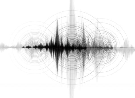 Eight killed and a dozen injured as 6.0 magnitude earthquake strikes the Philippines Sound Pattern, Moon Taurus, Science Vector, Richter Scale, White Paper Background, Moon Activities, Audio Waves, Head Tattoos, Brave New World