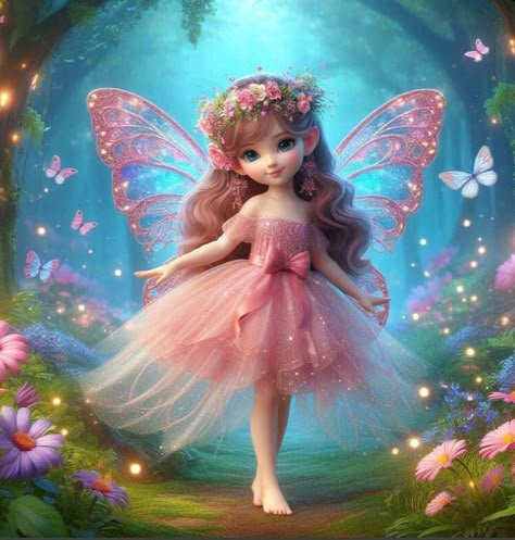 Fairy Story Book, Tinkerbell Fairies, Fairy Stories, Elf Art, Fairy Pictures, Fairy Artwork, Good Pictures, Baby Fairy, Amazing Paintings