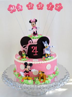 Confections, Cakes & Creations! Girl Mickey Mouse Clubhouse Birthday, Mickey And Minnie Mouse Birthday Cake, Minnie And Friends Birthday Party Ideas, Minnie And Daisy Birthday Cake, Best Cartoon Wallpaper, Mickey And Minnie Birthday Cake, Minnies Bowtique, Mickey Mouse Clubhouse Birthday Cake, Bowtique Party