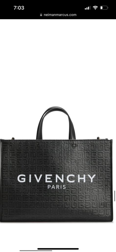 Givenchy Tote Bag, Black G, Givenchy Bag, Givenchy Paris, Shoe Bags, Medium Tote, Chanel Deauville Tote Bag, Branded Handbags, Tote Bag Design