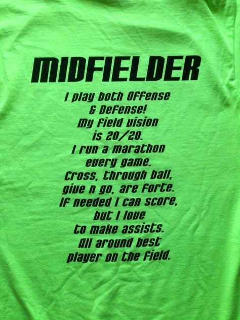 Midfielder Soccer, Funny Sports Shirts, Lacrosse Quotes, Messi Gif, Soccer Goals, Soccer Stuff, Soccer Inspiration, Soccer Memes, 20 June