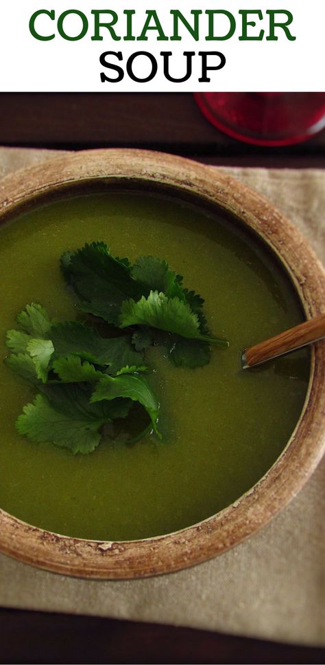 This is the ideal soup for a tasteful dinner, the coriander aroma enhances the taste and at the same time is light and creamy... Dare yourself!﻿ #recipe #soup #coriander Dinner Soup Recipes, Coriander Soup, Recipe Soup, Fall Soup Recipes, Portuguese Recipes, Indian Food Recipes Vegetarian, Healthy Soup Recipes, The Taste, Soup Recipe