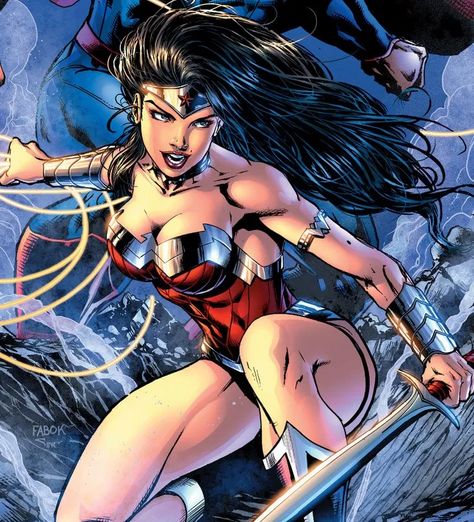 Gal Gadot signed on for three films as Wonder Woman | Lyles Movie Files Wonder Woman Art, Jim Lee, Women Poster, New 52, Joss Whedon, Power Girl, Dc Comics Art, Ghost Rider, Comic Book Characters