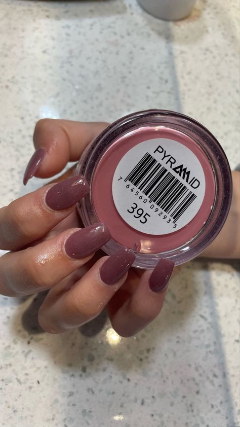 Pyramid Dipping Powder Nails Colors, Pyramid Nail Dip Powder, Mauve Dip Nails, Pyramid Dip Powder Nail Colors, Mauve Dip Powder Nails, Nail Dipping Powder Colors, Dip Nail Colors, Nexgen Nails, Mauve Nails