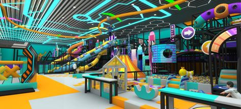 Indoor Playground Business, Play Structures For Kids, Playground Party, Cinema Idea, Indoor Playground Design, Playground Activities, Commercial Indoor Playground, Kids Indoor Play, Cool Playgrounds