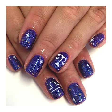 Libra Nails Design, Libra Nails, Nails October, Aries Women, Fun Manicure, Happiest Of Birthdays, White Manicure, Perfect Manicure, October Nails