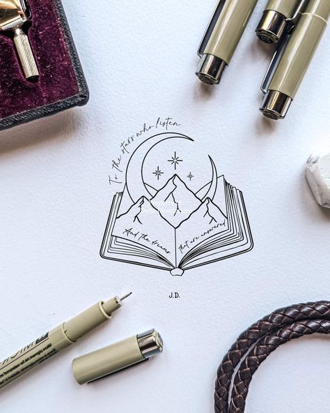 Zodiac Academy Tattoo, Haunting Adeline Tattoo, Sjm Tattoo, Acotar Wallpaper, Hannah Tattoo, Book Inspired Tattoos, Le Tattoo, Tiny Tats, Bookish Tattoos