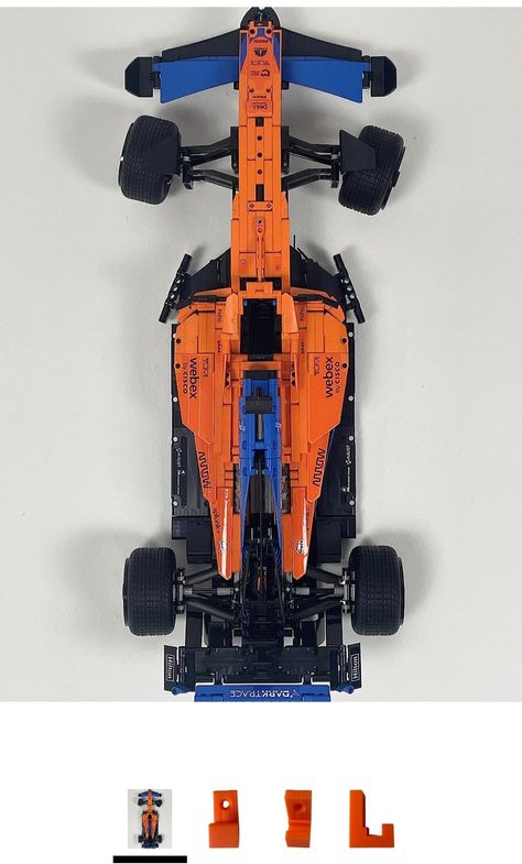 Lego Car Display, Lego Car Display Ideas, Lego Wall Display, Lego Mclaren, Lego Room Decor, Mclaren Models, F1 Motor, Lego Wall, Racing Car Model