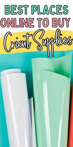 Cricut Supplies For Beginners, Best Vinyl For Cricut, Best Place To Buy Vinyl For Cricut, Cricut Tools For Beginners, How To Use Cricut Explorer 3, Organizing Cricut Supplies, Useful Cricut Projects, Cricut Beginner Supplies, Organize Cricut Supplies