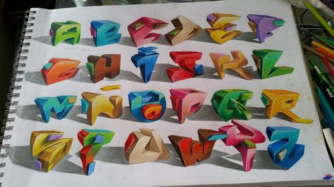 Graffiti Letter D, 3d Calligraphy, Graffiti Alphabet Styles, Graffiti Sketch, Graffiti Lettering Alphabet, Graffiti Art Letters, Graffiti Wildstyle, Lettering Styles Alphabet, Graffiti Text