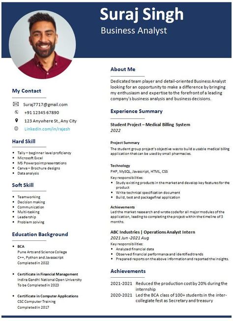 resume template software engineer Best Resume Format For Freshers, Software Developer Resume, Cv Resume Sample, Fresher Resume, First Job Resume, Curriculum Template, Simple Resume Format, Sample Resume Format, Bank Job