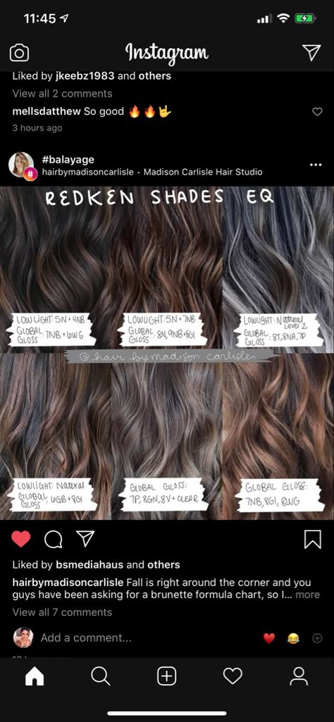 Socolor Sync Formulas, Medium Brown Shades Eq Formula, Wella Brown Hair Color Formulas, Redken Shades Eq Formulas Lowlights, Level 8 Toner Formula, Pravana Formulas, Hairstylist Lifestyle, Shades Formulas, Color Formulations