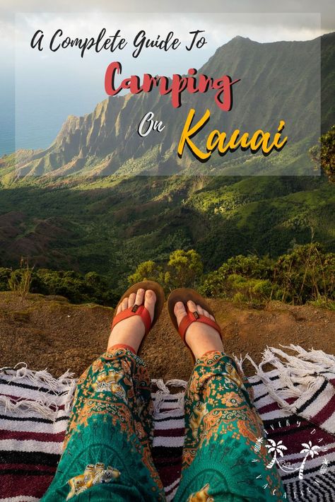 A Complete Guide To Camping On Kauai Hawaii Travel, Best Places To Travel, Best Vacations, America Travel, Kauai, Vacation Spots, Travel Pictures, Vacation Trips, Travel Usa