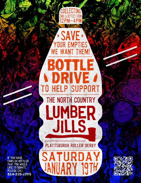 North Country Lumber Jills "Bottle Drive" Poster Clean Up Drive Poster, Thermometer Fundraiser Poster, Baseball Fundraiser Posters, Don't Drink And Drive Posters, Car Wash Fundraiser Posters, Bottle Drive Fundraiser Flyer, Dance Fundraisers, Drive Poster, Red Eagle