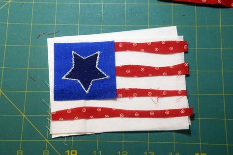 I actually made this card for someone for the this past Memorial Holiday. Maybe we don't send greeting cards for those holidays, but... Making An Envelope, Make An Envelope, Thanking Someone, Patriotic Fabric, How To Make An Envelope, Fabric Cards, Favorite Fonts, Get Well Cards, Sheet Of Paper