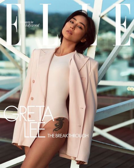 Greta Lee, Elle Us, Fashion Cover, Ralph Lauren Collection, Vanity Fair, In Hollywood, American Actress, Polyvore Fashion, World Of Fashion