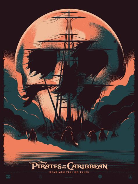 Pirates of the Caribbean: Dead Men Tell No Tales by Thomas Walker - Home of the Alternative Movie Poster -AMP- 1366x768 Wallpaper Hd, Kaptan Jack Sparrow, Pirate Art, Losers Club, Caribbean Art, Disney Posters, Captain Jack Sparrow, Pirate Life, Poster Minimalist