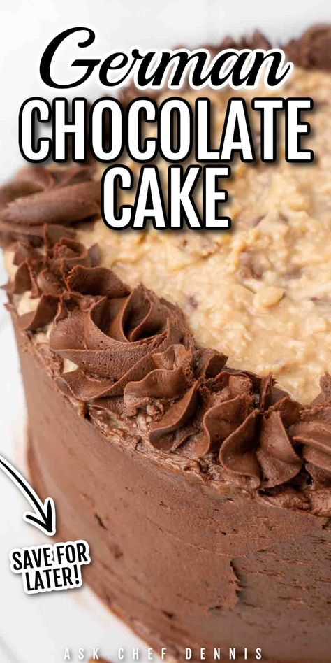 Recipe For German Chocolate Cake, Proposal Cake, German Chocolate Cake Frosting, Super Moist Chocolate Cake, German Chocolate Cake Recipe, Pecan Frosting, Coconut Pecan Frosting, Chocolate Buttercream Frosting, Coconut Pecan