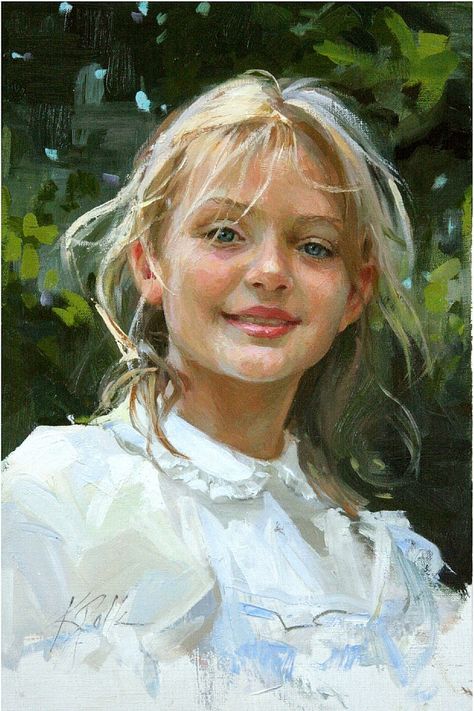 Sunny, by Kay Polk Oil Portraits, Painting Competition, Pastel Portraits, Art Children, Painting People, Oil Painting Portrait, Portrait Paintings, Art Portraits, Kids Portraits