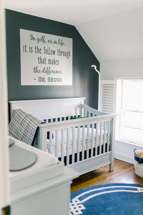 Golf Theme Bedroom Decor, Golf Nursery Decor, Golf Inspired Nursery, Golf Themed Nursery Ideas, Boys Golf Bedroom, Golf Bedrooms For Boys, Golf Baby Nursery, Golf Nursery Ideas, Golf Bedroom