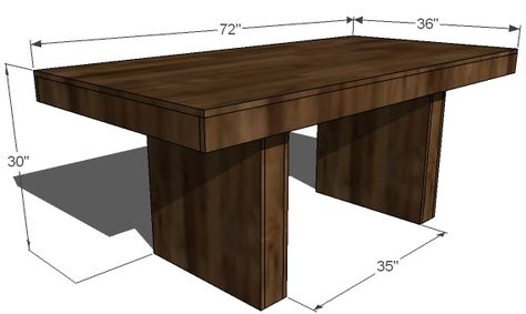 Dining Table West Elm, Diy Kitchen Table, Plank Table, Wood Table Diy, Diy Dining Room, Diy Dining Table, Build Plans, Diy Dining, Tv Design