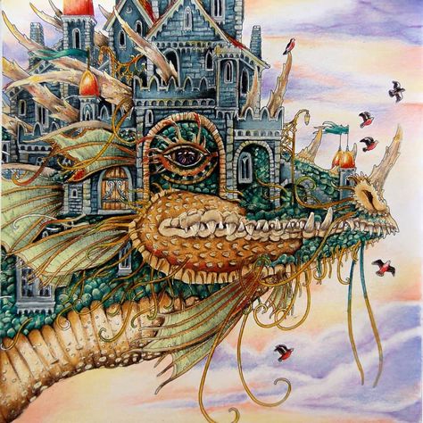 Mythic World Kerby Rosanes Finished Pages, Tomislav Tomic, Color Architecture, Colour Architecture, Kerby Rosanes, Faber Castell Polychromos, Book Artwork, Not Happy, House Of Dragons