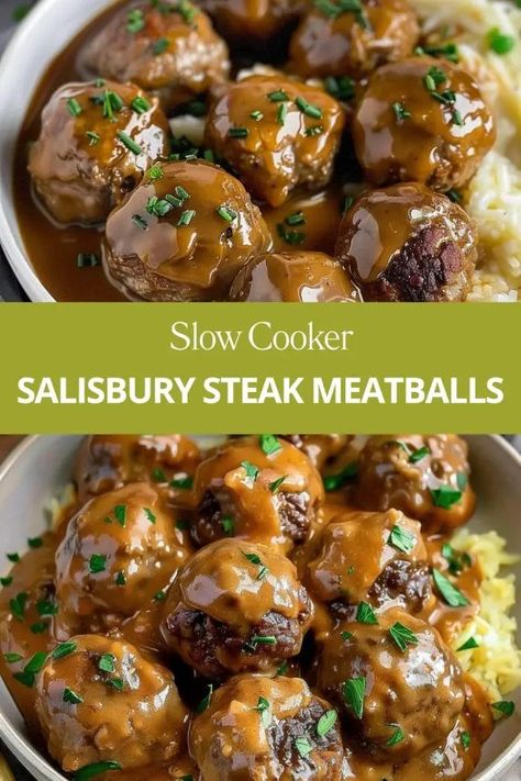 I’m gearing up to make this recipe again tonight (3rd time’s the charm). The sauce is heavenly Grandma’s Swedish Meatballs, Crock Pot Meatballs Homemade, Slow Cooker Meatball Recipes Easy, Crockpot Homemade Meatballs, Crockpot Meatball Recipes, Swedish Meatballs Crockpot, Meatball Recipes Crockpot, Salisbury Steak Meatballs, Slow Cooker Salisbury Steak