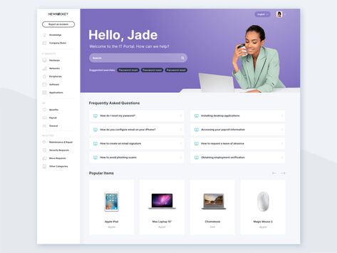 Apple Pad, Employee Portal, Job Portal Website, Job Finding, Portal Design, Service Management, Student Portal, Ui Design Website, Web Ui Design