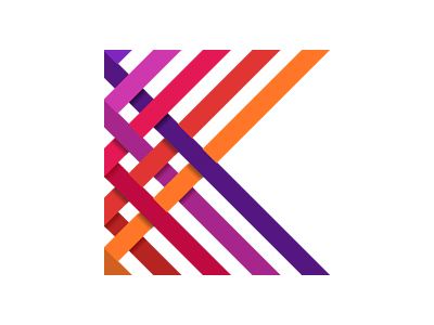 New logo for a clothing and textile manufacturer whose name starts with the letter K.   The weaved pattern originated from the way in which looms produce cloth; weaving threads together to create f... Weave Logo Design, Fabric Logo Design, Weaving Logo, Weave Pattern, Thread Logo, Textile Branding, New Logo, Fabric Logo, Rope Logo Design