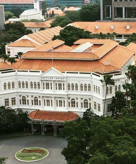 Raffles hotel Raffles Hotel Singapore, Raffles Hotel, Singapore, House Design, Hotel, House Styles, Architecture, Quick Saves, Home Decor