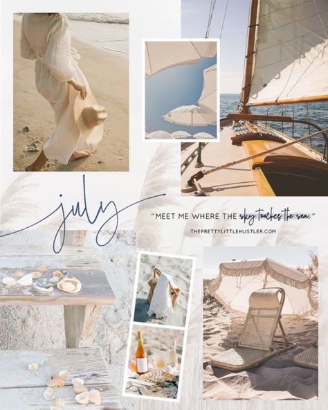 TODAY ON THE BLOG: My Hello July Mood Board! Talking all about my summer plans and intentions for the month ahead! Pretty Little Hustler, Kacie Nelson, lifestyle blog, New York City, New York blogger, fashion blog, style splurges, beauty blog, travel guide, affordable fashion, brooklyn blogger, melanin blogger July Mood Board, Vision Board Template, Grandma Style, Hello July, Grandma Fashion, Collage Board, Dream Office, Vision Board Inspiration, Sweet Summertime