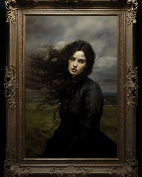 11x14 "Wuthering Heights Catherine Earnshaw" Art Print https://yecuriosityshoppe.etsy.com/listing/1593125673 #wutheringheights #katebush #heathcliff #emilybronte #gothicromance #yecuriosityshoppe #etsyseller #etsy #etsyshop #etsystore #artprints #wallart #homedecor #artwork #printsforsale #buyart #supportsmallbusiness #artcollector #artlovers #artdaily #instaart #onlineart #artoftheday #artgram #shopsmall #smallbusinessowner Wuthering Heights Catherine, Catherine Earnshaw, Emily Bronte, Gothic Romance, Wuthering Heights, Hanging Home Decor, English Literature, Art Print Wall, Classic Literature